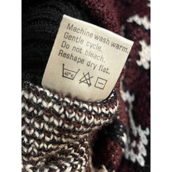 Sak’s Fifth Avenue Men’s Wool Blend Knit Collared Sweater Made In Italy Size L - Picture 11 of 13